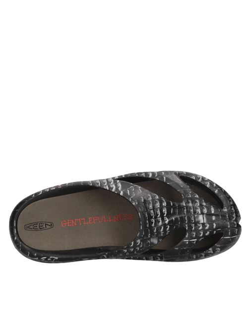 Sabot in gomma. KEEN | GF EYES 1029395NERO-GRIGIO